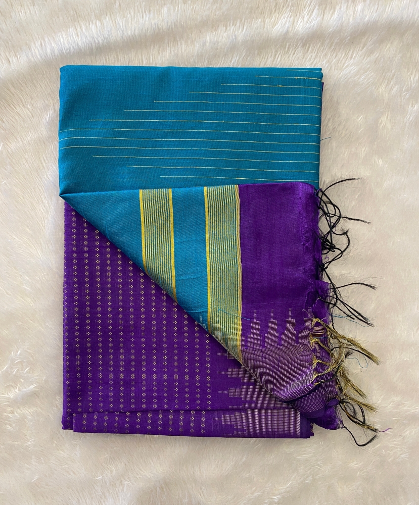 Manasa - The Semi Raw Silk Saree SWS59 Manasa - The Semi Raw Silk Saree SWS59
