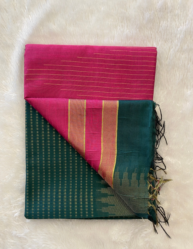 Manasa - The Semi Raw Silk Saree SWS55 Manasa - The Semi Raw Silk Saree SWS55