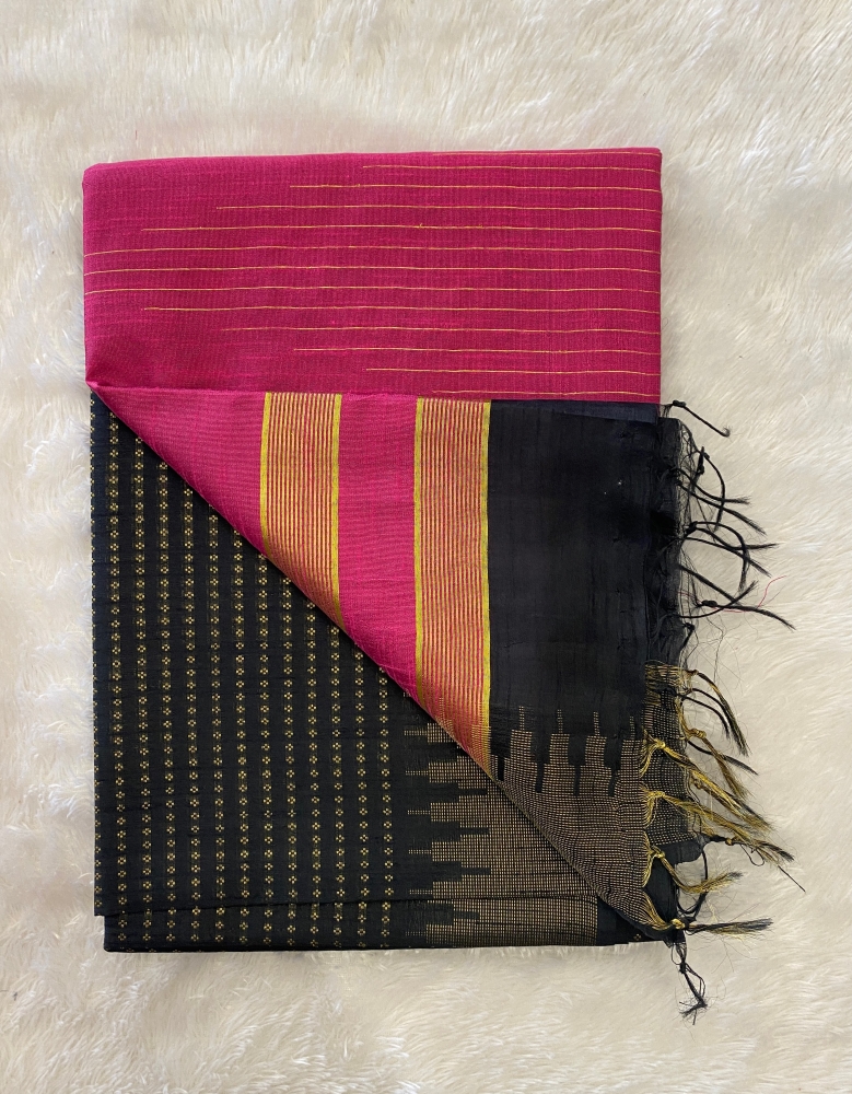 Manasa - The Semi Raw Silk Saree SWS55 Manasa - The Semi Raw Silk Saree SWS55