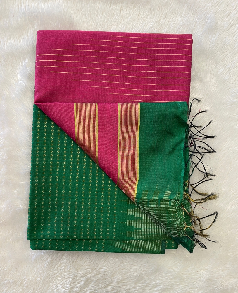 Manasa - The Semi Raw Silk Saree SWS55 Manasa - The Semi Raw Silk Saree SWS55