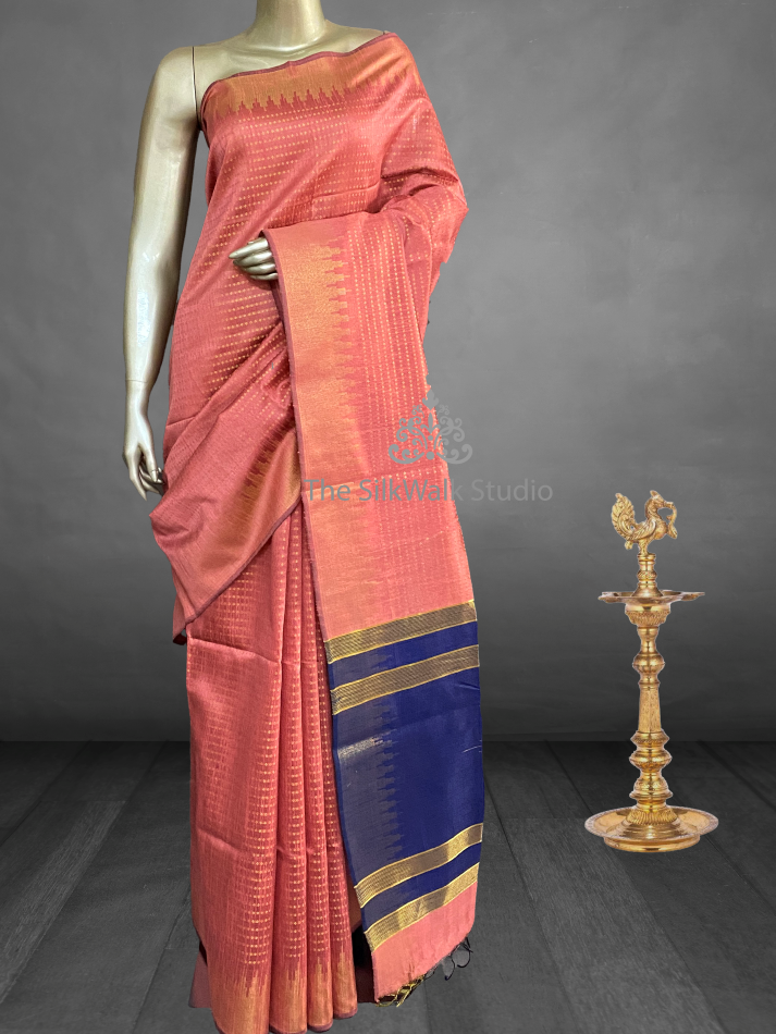 Manasa - The Semi Raw Silk Saree SWS58 Manasa - The Semi Raw Silk Saree SWS58