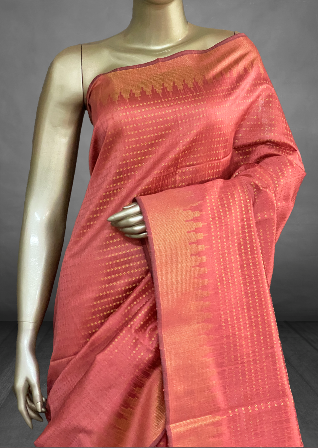 Manasa - The Semi Raw Silk Saree SWS58 Manasa - The Semi Raw Silk Saree SWS58
