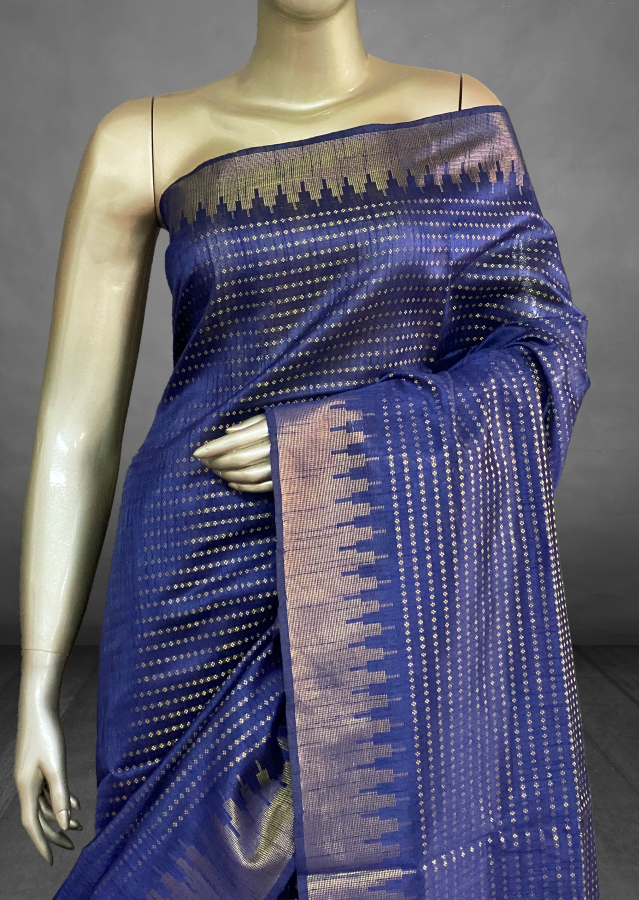 Manasa - The Semi Raw Silk Saree SWS55 Manasa - The Semi Raw Silk Saree SWS55