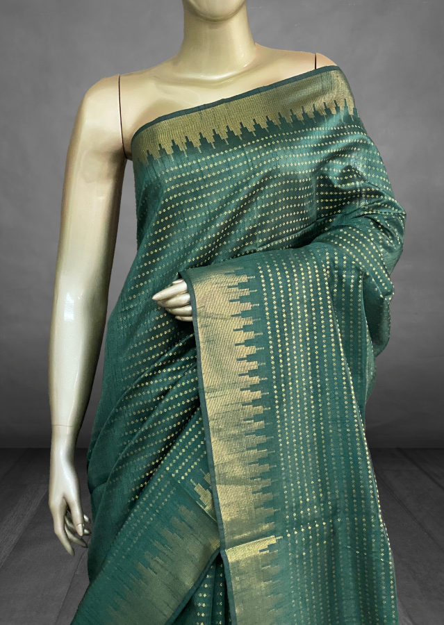 Manasa - The Semi Raw Silk Saree SWS57 Manasa - The Semi Raw Silk Saree SWS57