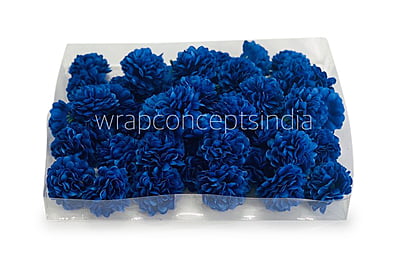 Small Carnation - Indigo Blue