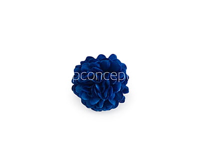 Small Carnation - Indigo Blue Small Carnation - Indigo Blue