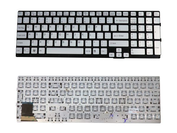 LAPTOP KEYBOARD COMPATIBLE FOR SONY VPC-SE-SERIES(SILVER) LAPTOP KEYBOARD COMPATIBLE FOR SONY VPC-SE-SERIES(SILVER)