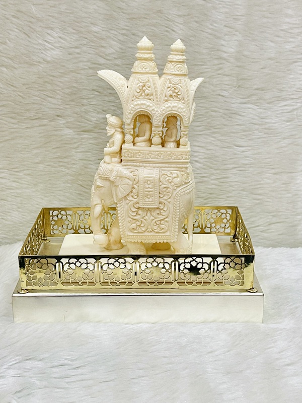 Intricate Cutwork Hauda Intricate Cutwork Hauda
