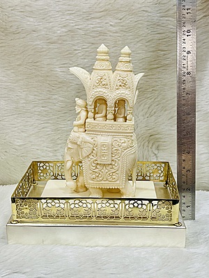 Intricate Cutwork Hauda Intricate Cutwork Hauda