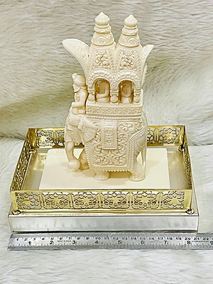 Intricate Cutwork Hauda Intricate Cutwork Hauda
