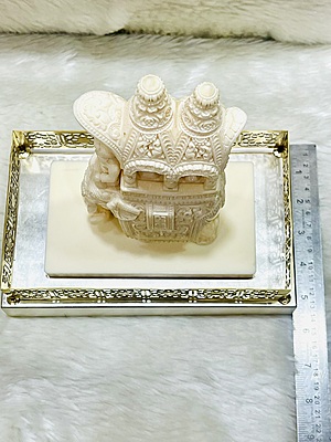 Intricate Cutwork Hauda Intricate Cutwork Hauda