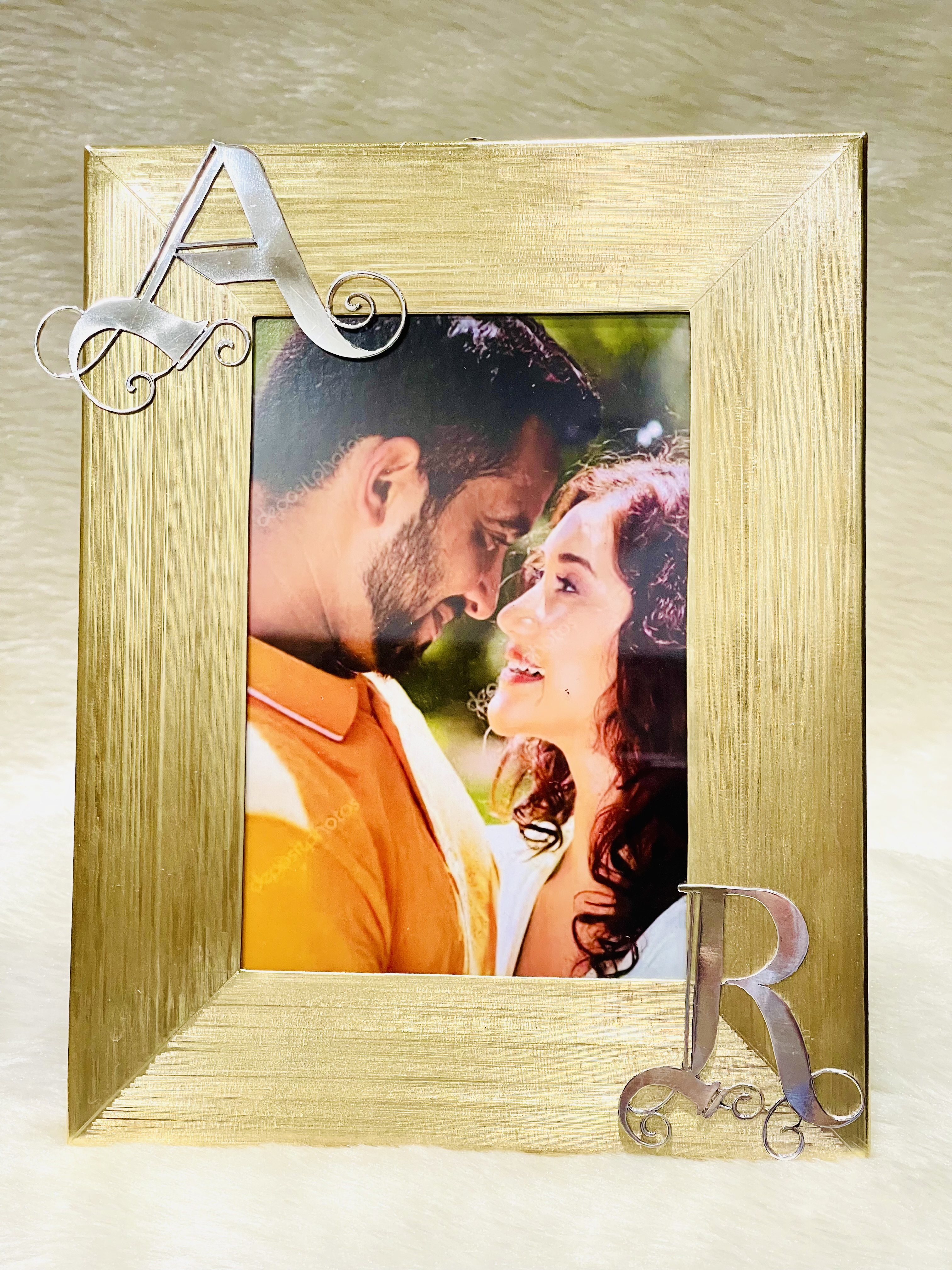 Silver Intial Photoframe Silver Intial Photoframe