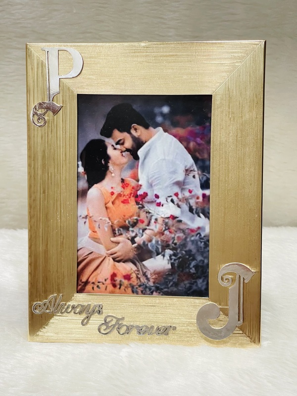 Silver Intial Photoframe Silver Intial Photoframe