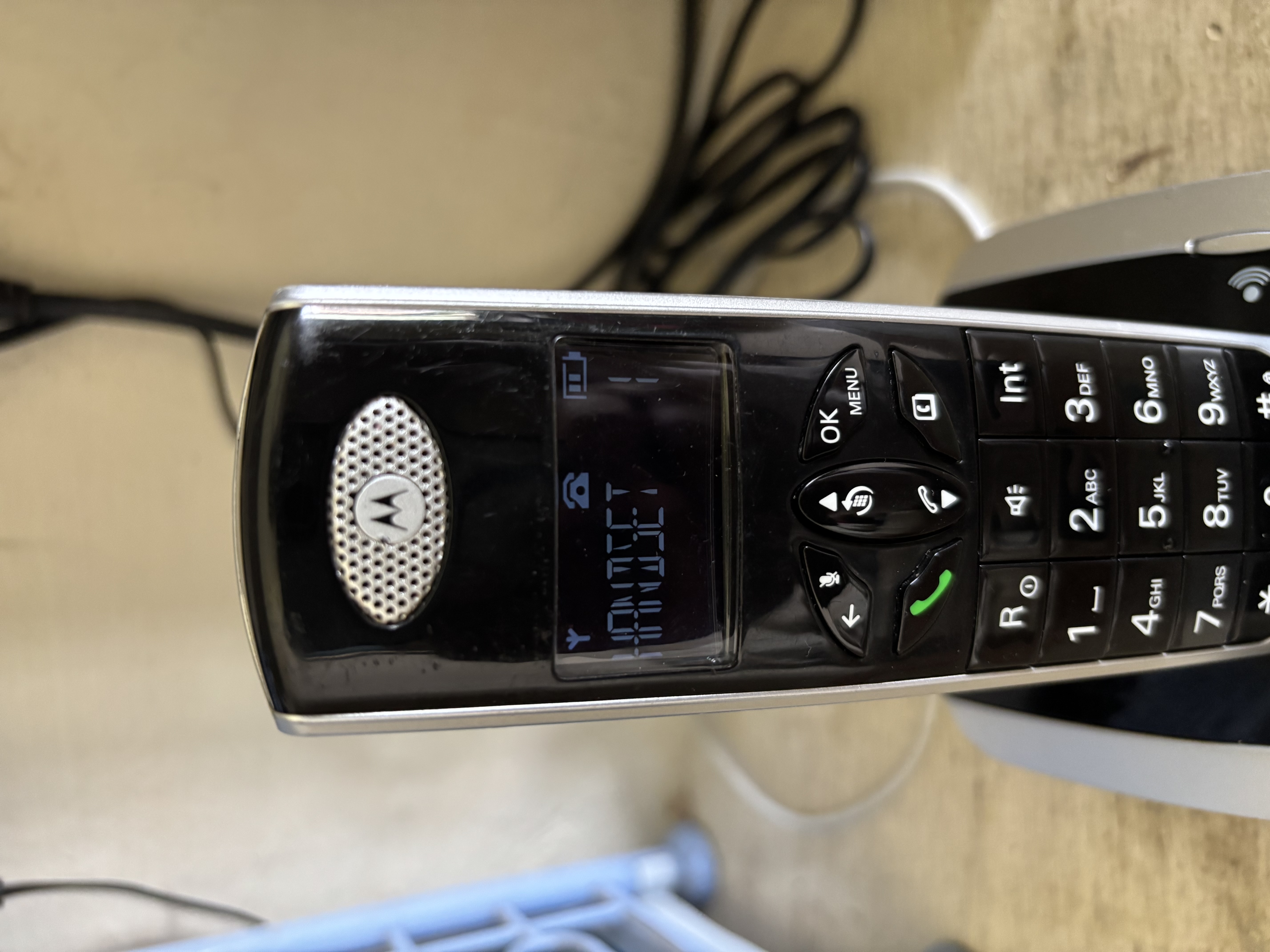 Motorola Cordless Telephone D501