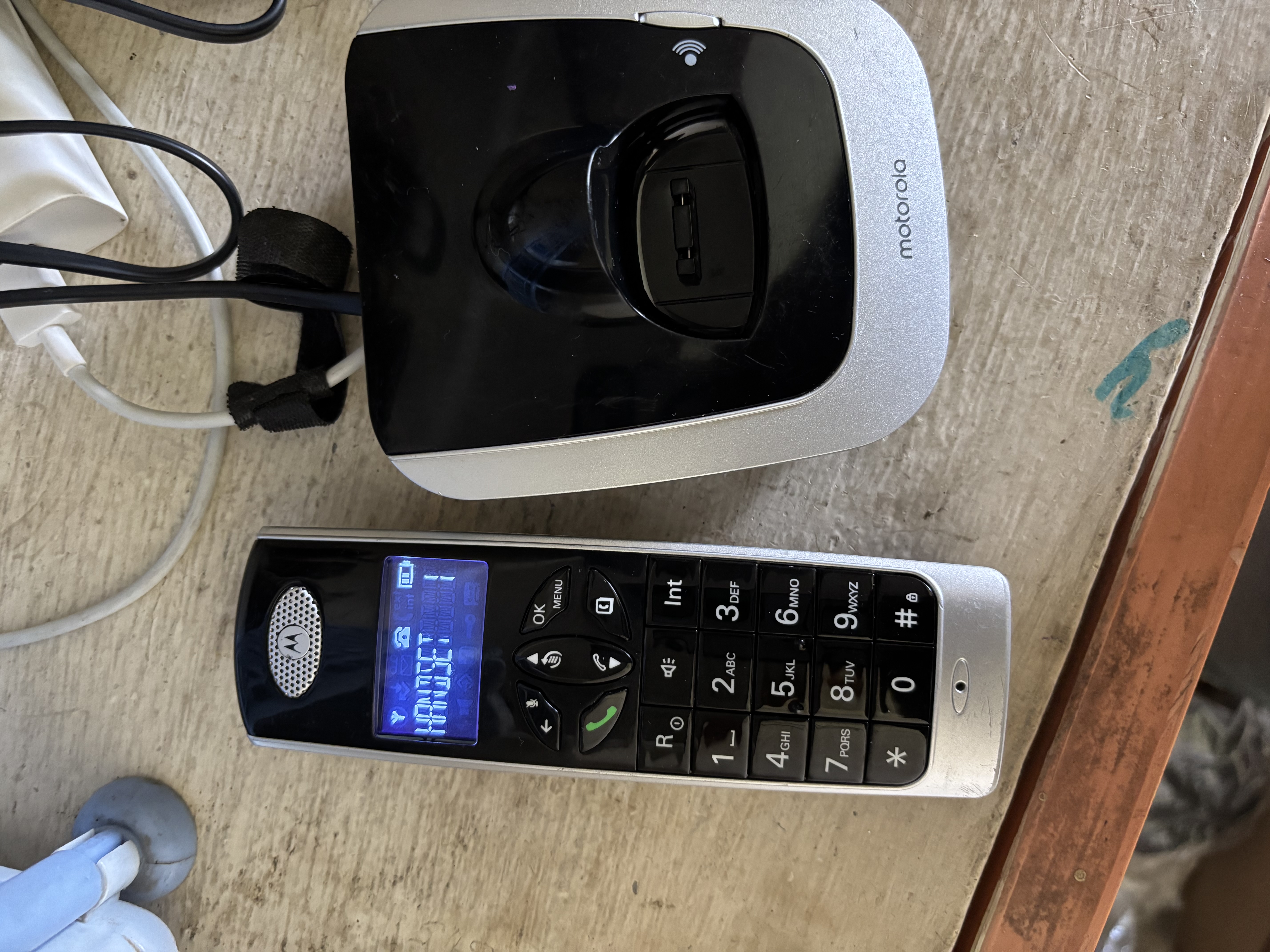 Motorola Cordless Telephone D501