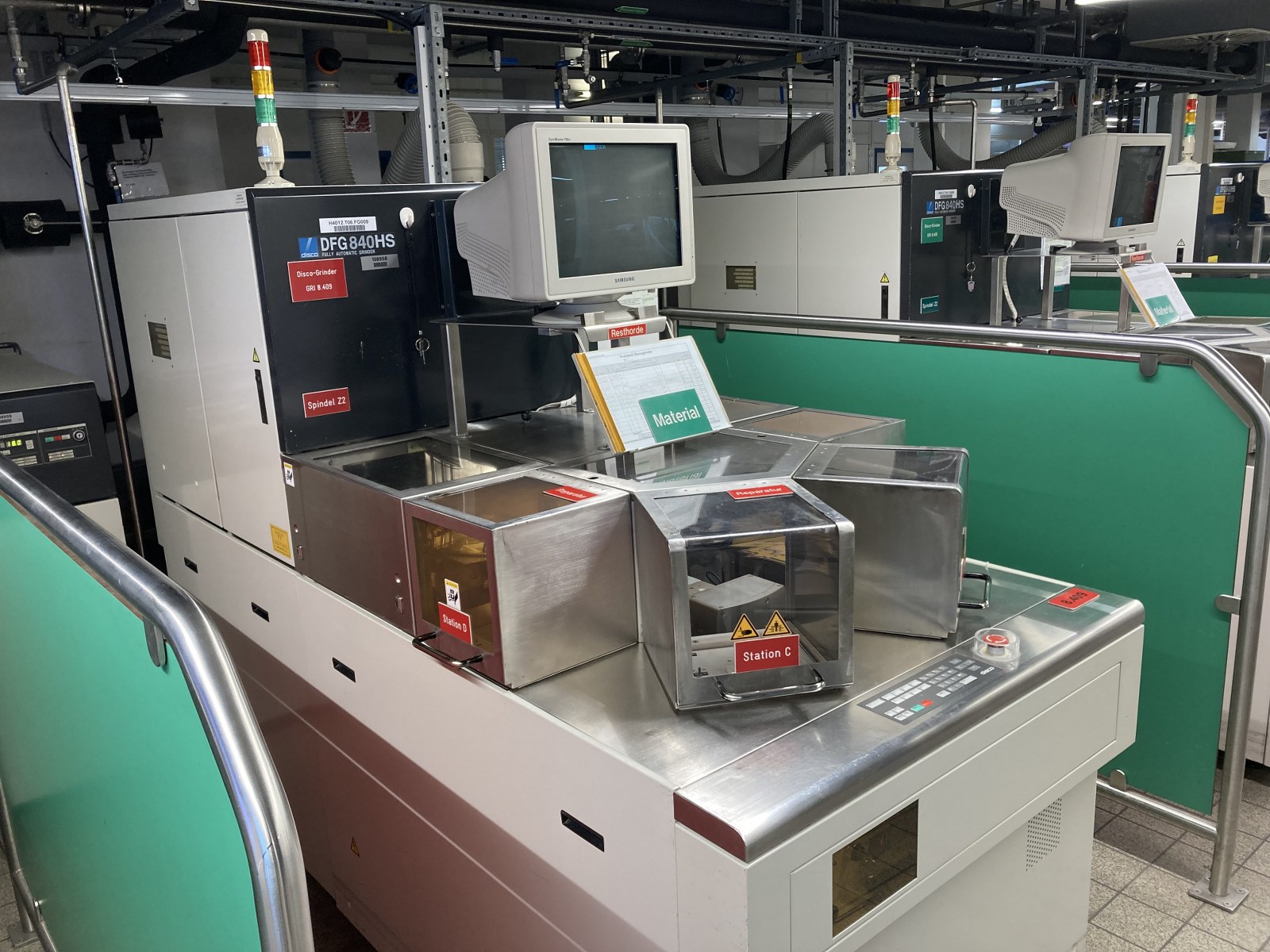 Used DISCO DFG840 Precision Double-Sided Surface Grinder (Qty 3, 1997) Used DISCO DFG840 Precision Double-Sided Surface Grinder (Qty 3, 1997)