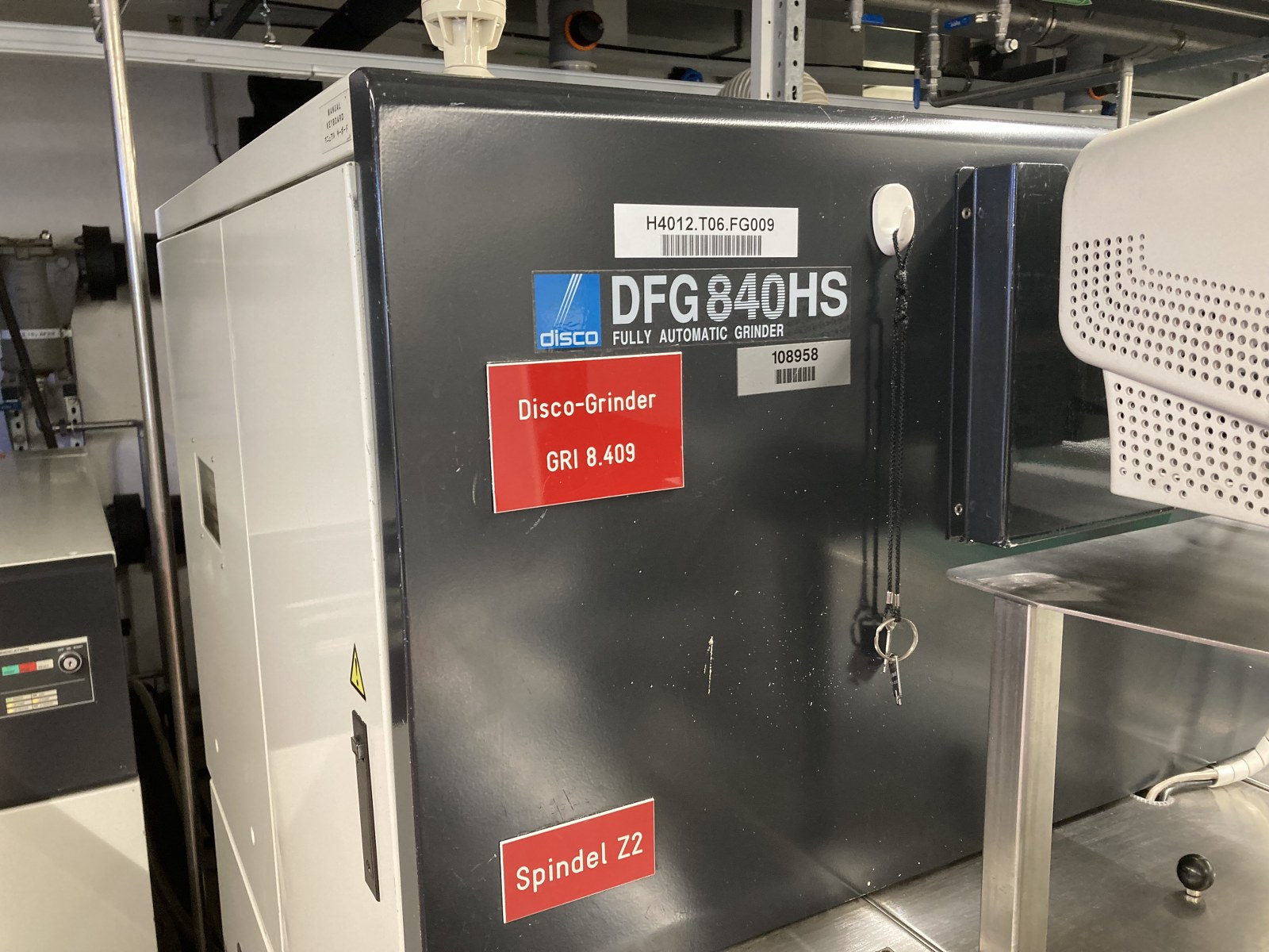 Used DISCO DFG840 Precision Double-Sided Surface Grinder (Qty 3, 1997) Used DISCO DFG840 Precision Double-Sided Surface Grinder (Qty 3, 1997)