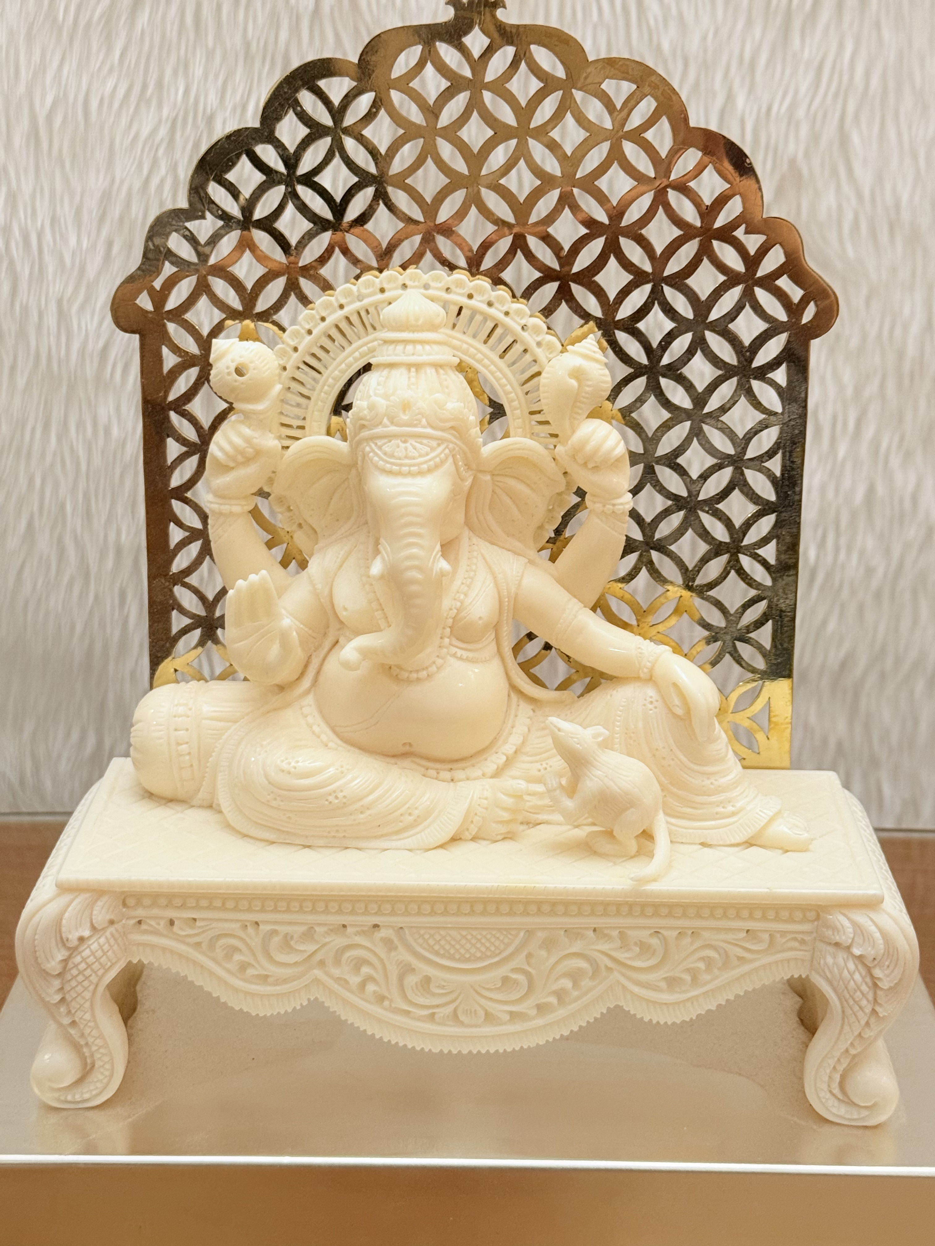 Ivory Look alike Ganesha Ivory Look alike Ganesha