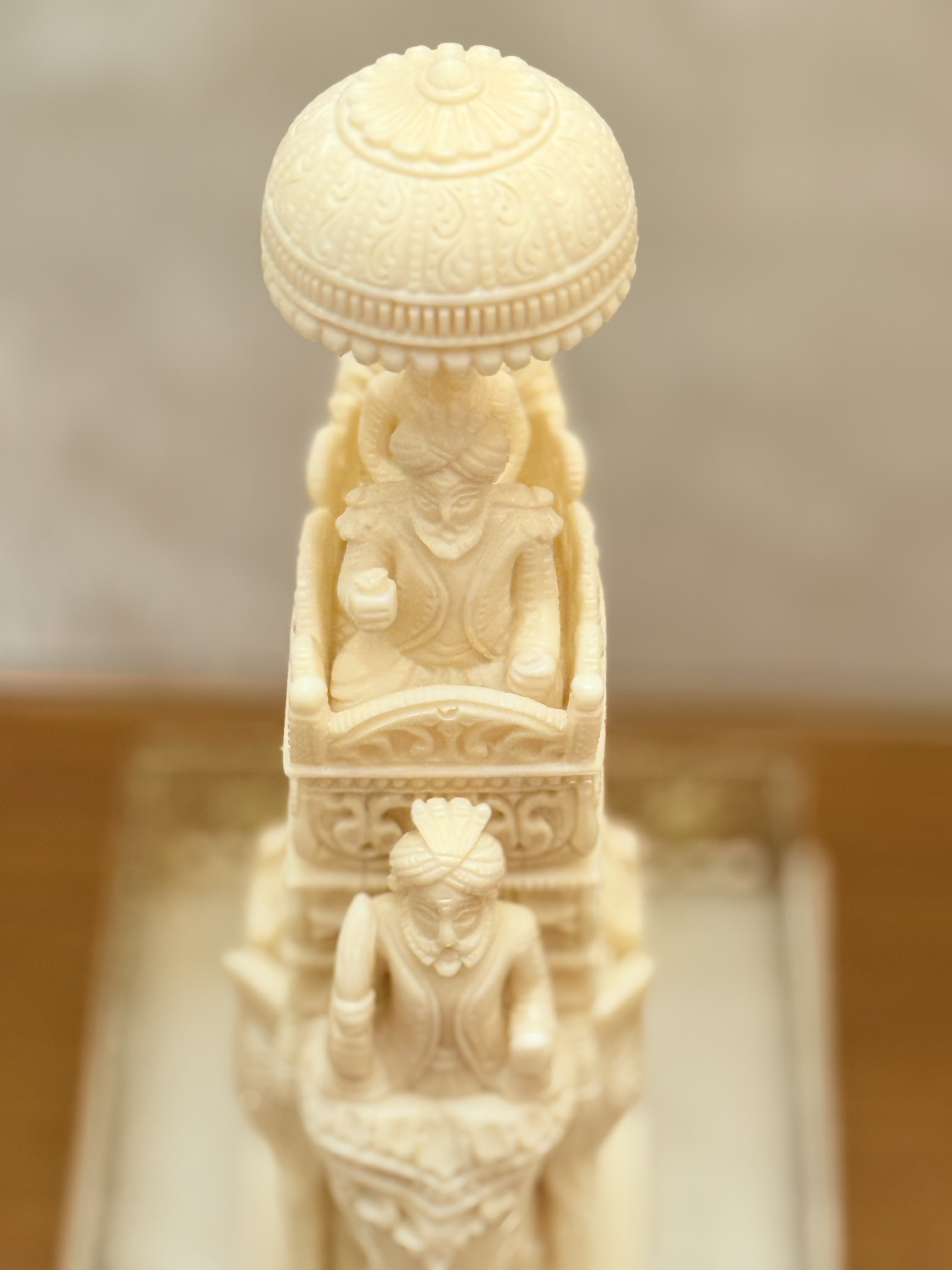 Ivory Look Alike Dome Hauda Ivory Look Alike Dome Hauda