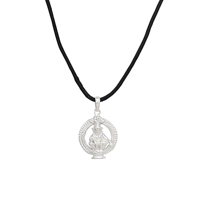 SRIMATHI JEWLLERS Sterling Silver (92.5% purity) God Ayyappa Pendant for Men & Women Pure Silver Lord Ayappa Locket for Good Health & Wealth SRIMATHI JEWLLERS Sterling Silver (92.5% purity) God Ayyappa Pendant for Men & Women Pure Silver Lord Ayappa Locket for Good Health & Wealth