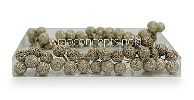 Champagne Glitter Balls on Stick Champagne Glitter Balls on Stick