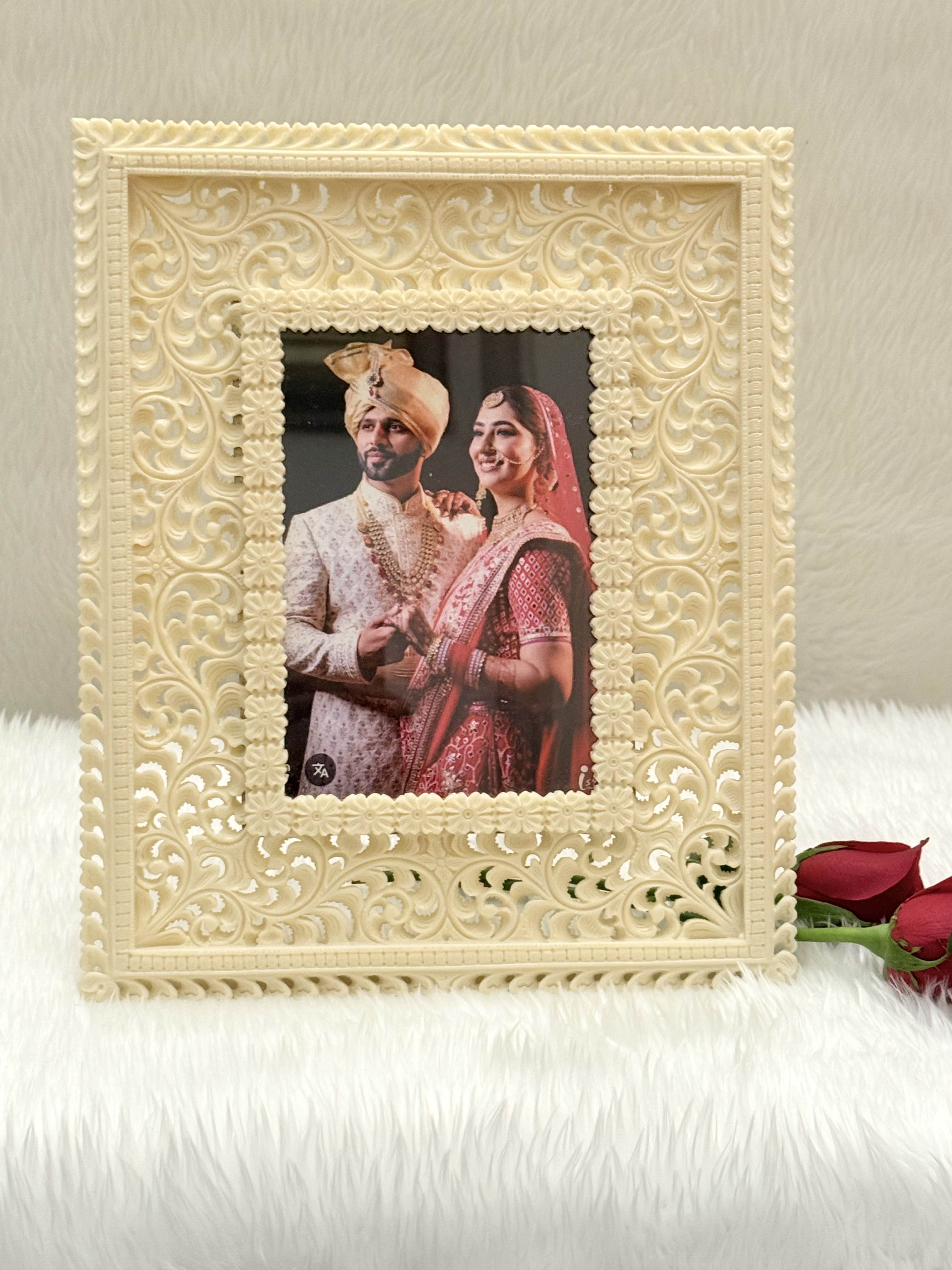 Ivory Look Alike Frame Ivory Look Alike Frame