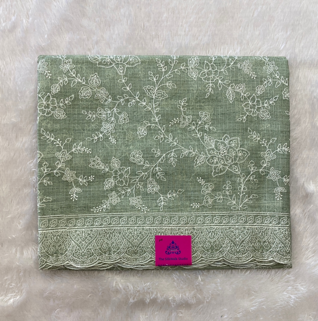 Priety - The Kota Saree in Thread Work SWS60 Priety - The Kota Saree in Thread Work SWS60