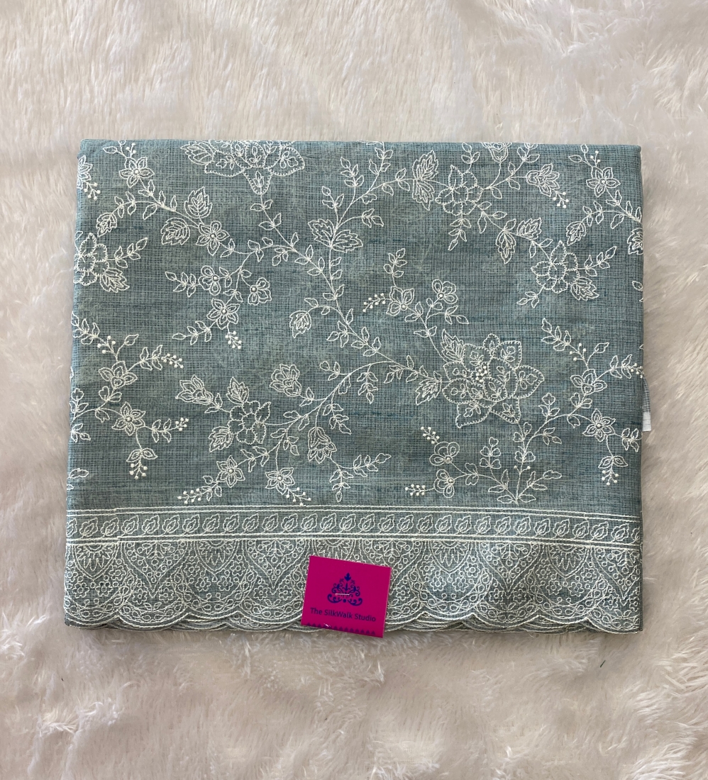 Priety - The Kota Saree in Thread Work SWS60 Priety - The Kota Saree in Thread Work SWS60