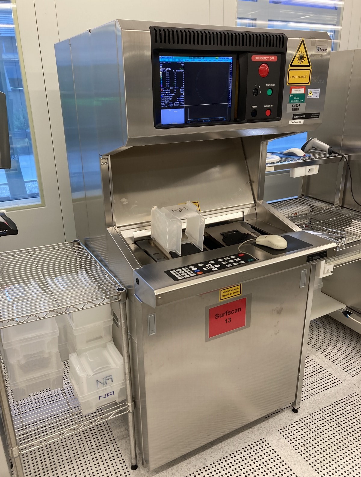 Used KLA / TENCOR Surfscan SFS 6200 Wafer Surface Analyzer – Precision Wafer Inspection System