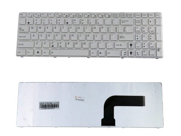 Laptop Keyboard for ASUS N50 K52J K52 K52DE K55C X54C K52F Series Laptop White Laptop Keyboard for ASUS N50 K52J K52 K52DE K55C X54C K52F Series Laptop White