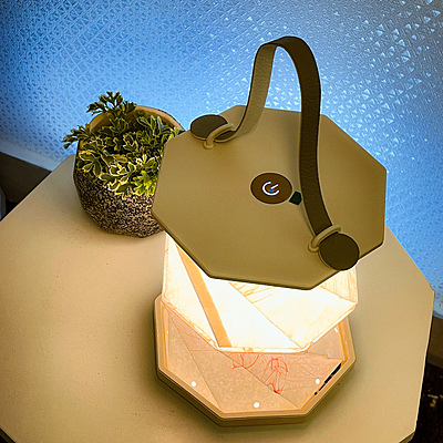 1200mAh Foldable Lamp "Vivid" with Magnetic Closure 1200mAh Foldable Lamp "Vivid" with Magnetic Closure