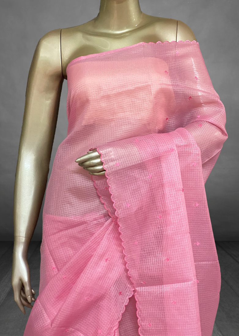 Priety - The Kota Saree in Applique Work SWS69 Priety - The Kota Saree in Applique Work SWS69