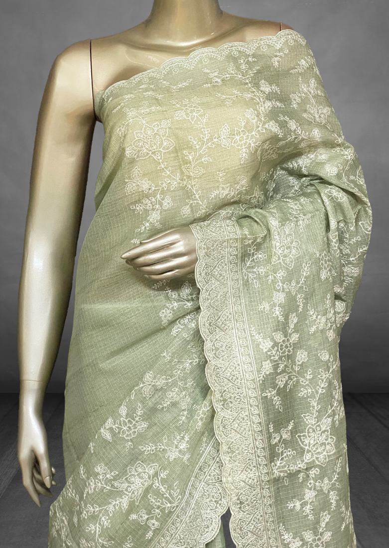 Priety - The Kota Saree in Thread Work SWS60 Priety - The Kota Saree in Thread Work SWS60