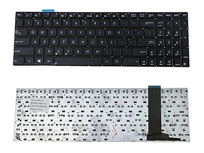 Laptop Keyboard Compatible for Asus N56 / N550J BLACK