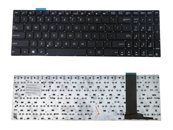 Laptop Keyboard Compatible for Asus N56 / N550J BLACK Laptop Keyboard Compatible for Asus N56 / N550J BLACK