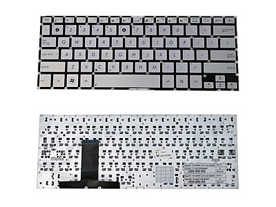Laptop Keyboard Compatible for Asus UX31 UX31A UX31LA UX31E-Series(SILVER)