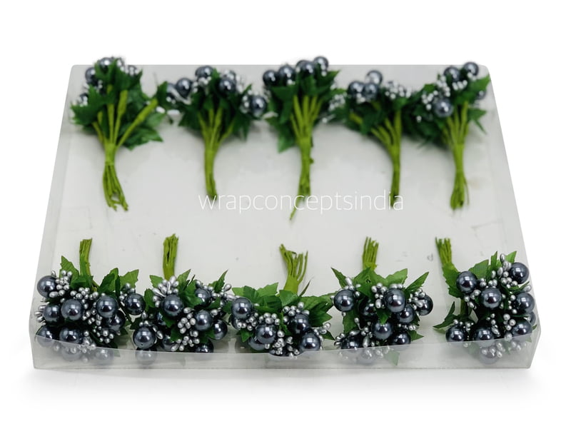 Metallic Grey & Silver Pearl Pollen Metallic Grey & Silver Pearl Pollen