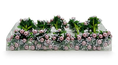 Dusky Mauve & Silver Pearl Pollen Dusky Mauve & Silver Pearl Pollen