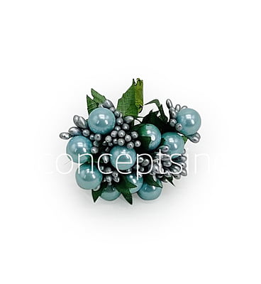 Soft Blue & Silver Pearl Pollen Soft Blue & Silver Pearl Pollen