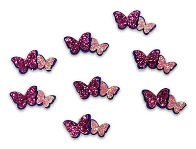 Twin Butterfly - Pink Twin Butterfly - Pink