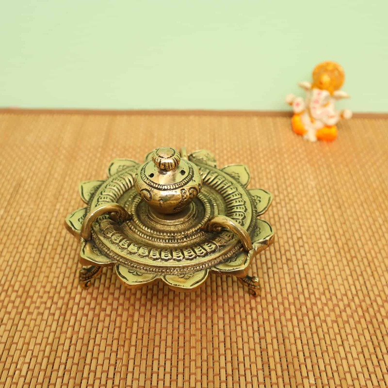 Brass Agarbatti Stand - Elegant Incense Holder