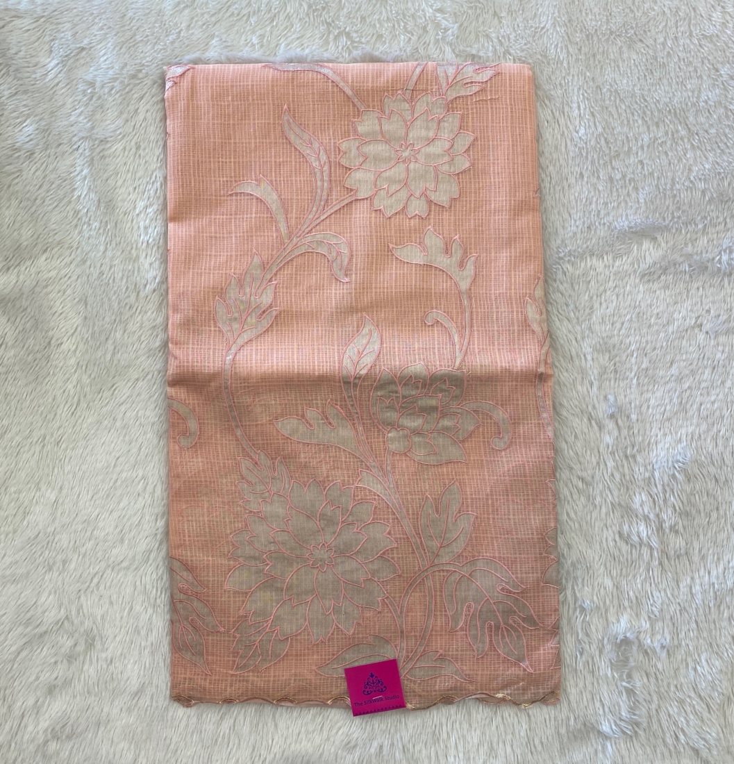 Priety - The Kota Saree in Applique Work SWS78 Priety - The Kota Saree in Applique Work SWS78