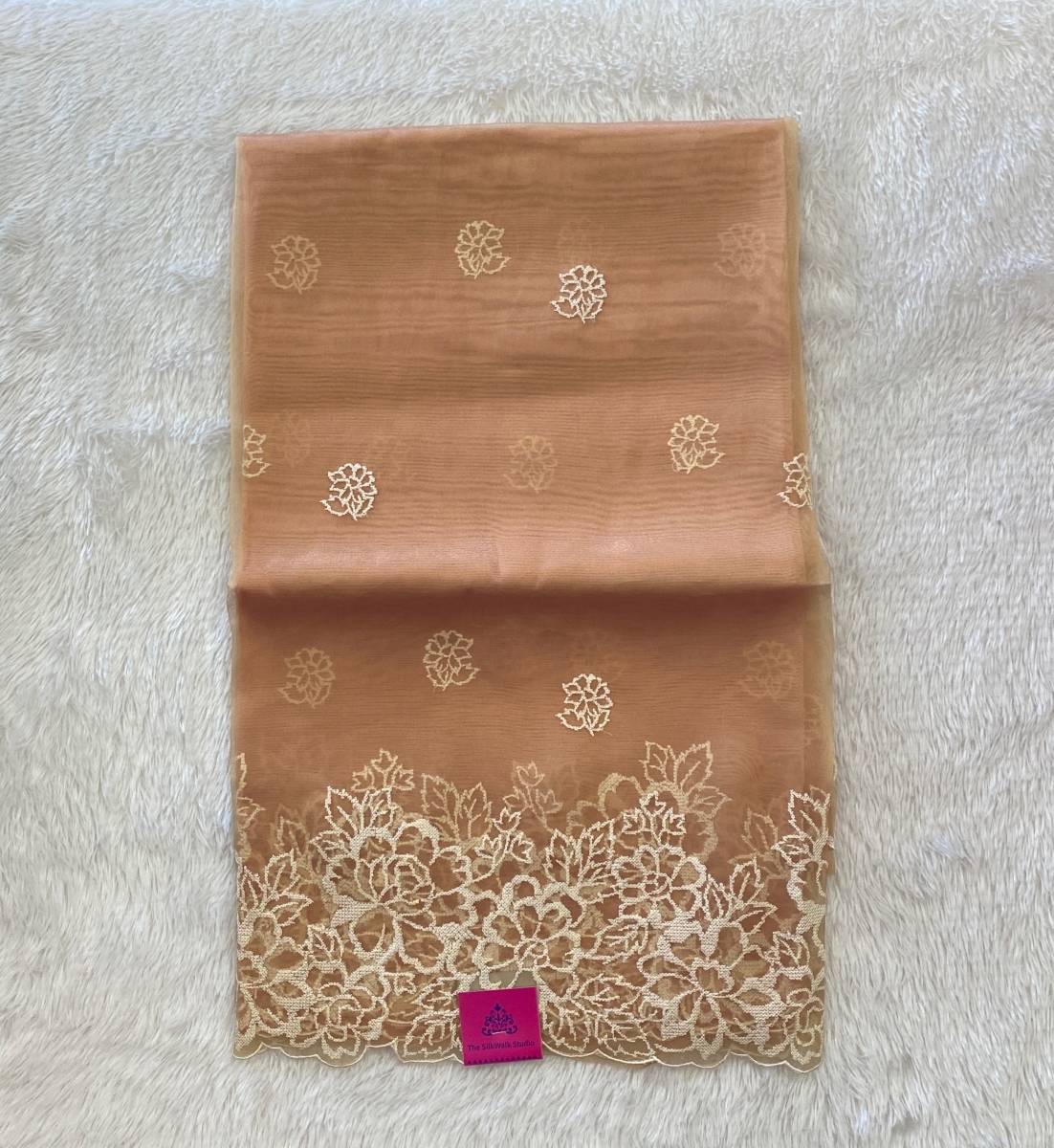Clara - The Glass Organza Saree SWS74 Clara - The Glass Organza Saree SWS74