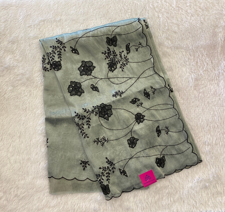 Aaliyah - The Soft Organza Tissue Saree SWS84