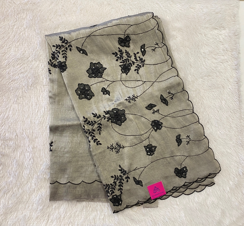 Aaliyah - The Soft Organza Tissue Saree SWS84