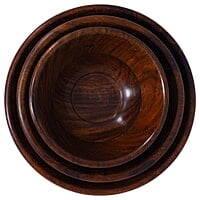 Wooden Bowl Set of 3