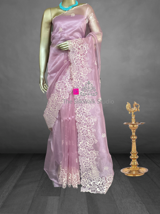 Clara - The Glass Organza Saree SWS74 Clara - The Glass Organza Saree SWS74
