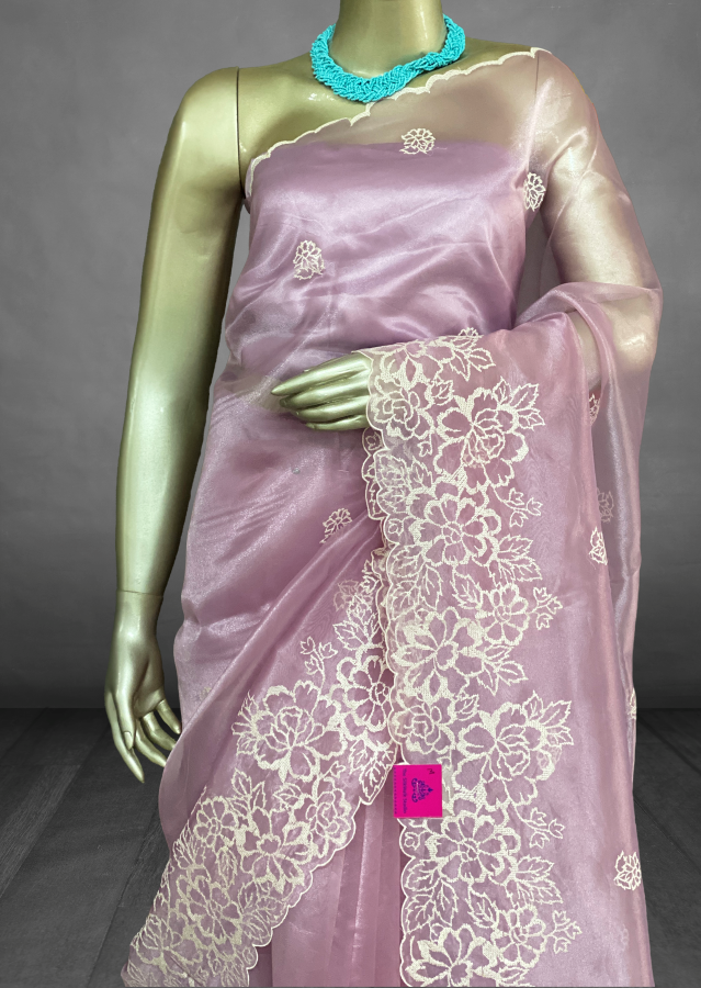 Clara - The Glass Organza Saree SWS74 Clara - The Glass Organza Saree SWS74