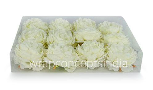 Ornate Peony-Ivory