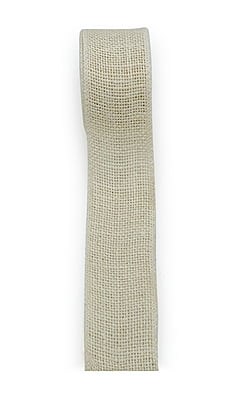 Ivory Burlap Ribbon Ivory Burlap Ribbon